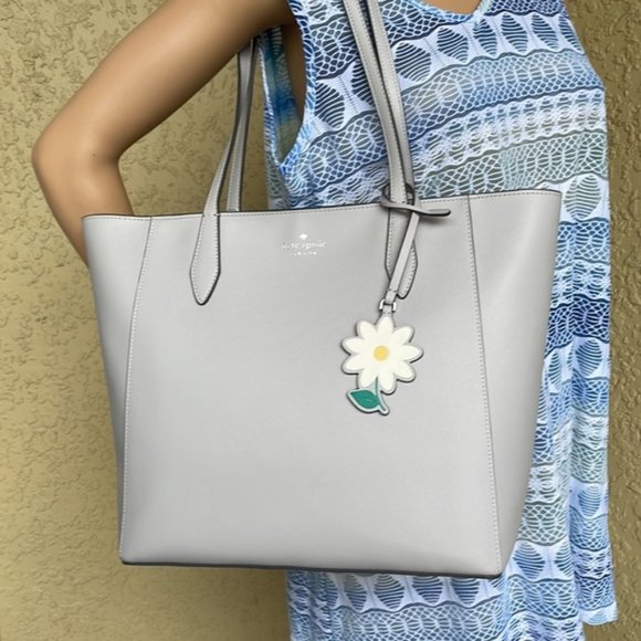 Kate Spade Dana Tote Platinum Grey - Picture 16 of 16